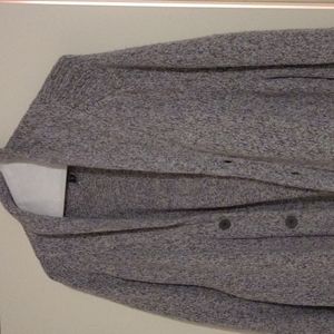 Express gray cardigan